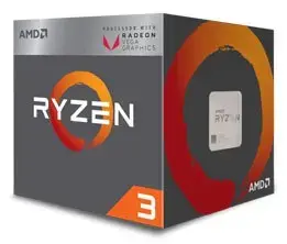 AMD Ryzen 3 3200G - 4x - 3.6 GHz - So.AM4