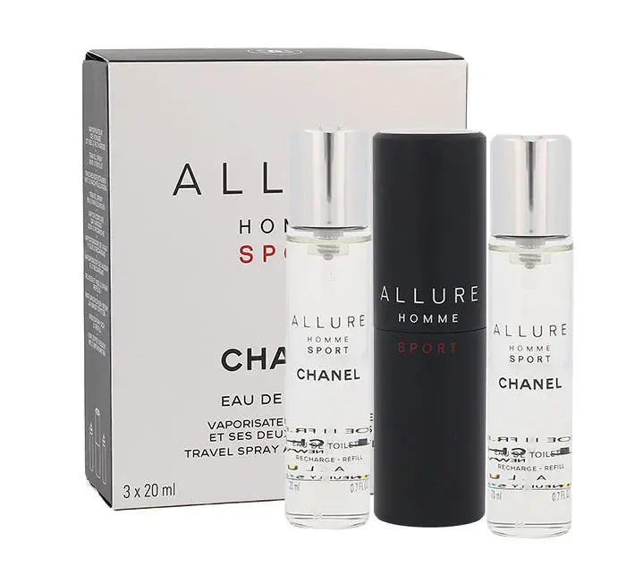 Chanel Allure Homme Sport Twist and Spray Eau de Toilette 3x20 ml