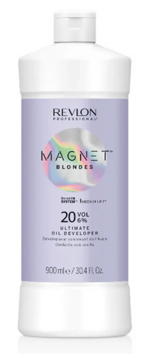 Revlon, Magnet Blondes, Lightening, Hair Oxidant Cream, 6%, 20 vol, 900 ml