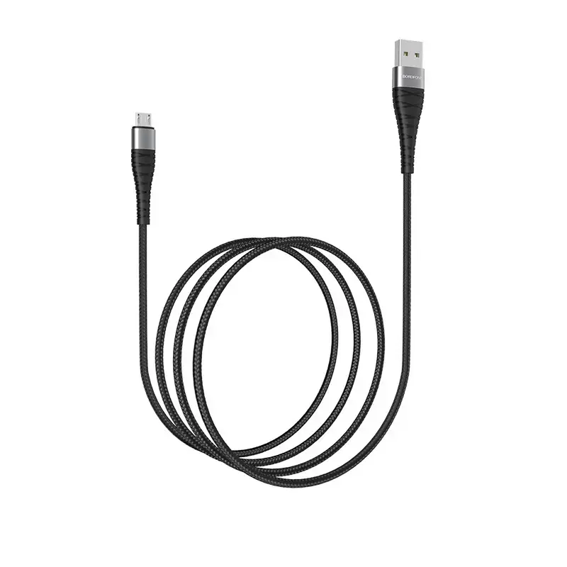 Borofone Cable BX32 Munificent - USB to Micro USB - 3A 1 metre black