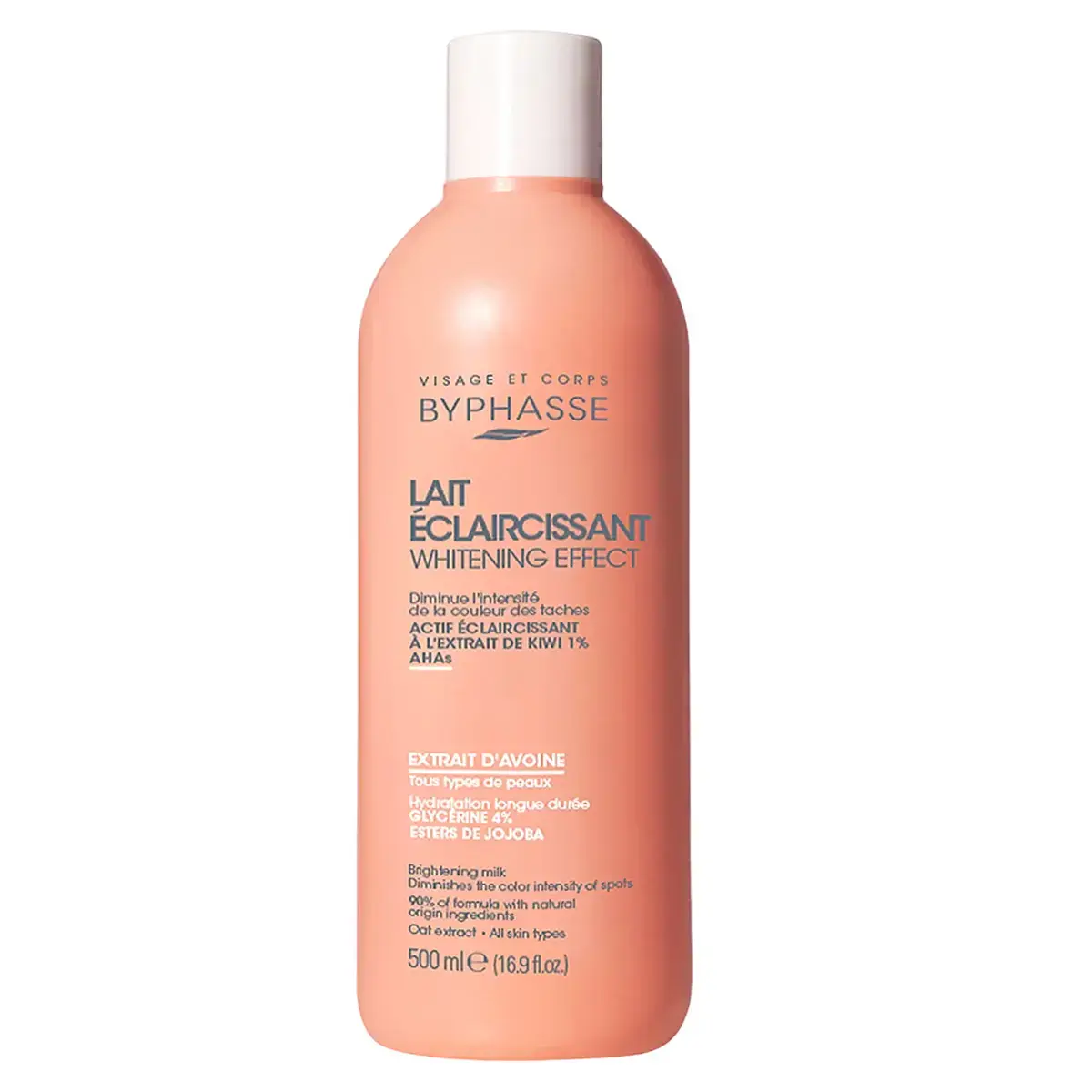 Byphasse Oat Extract, Whitening, Body Milk, 500 ml