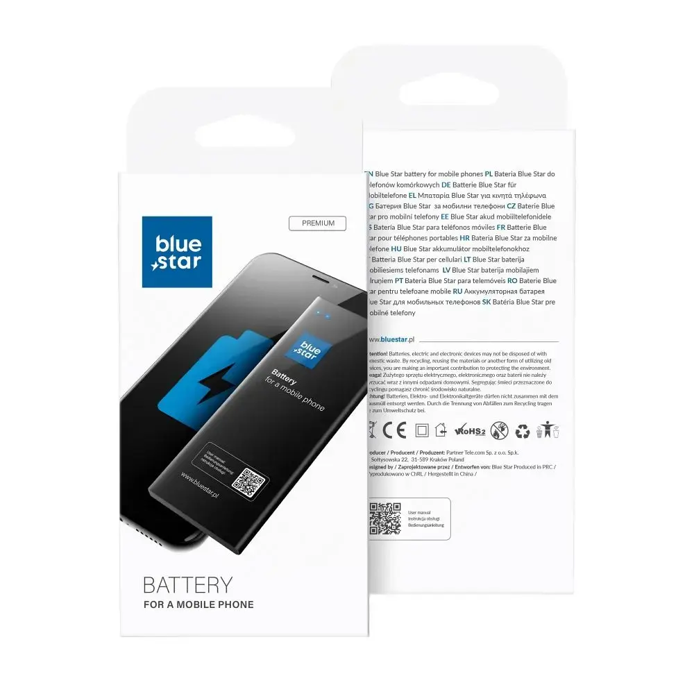 Battery for iPhone SE 2022 2018 mAh Blue Star HQ