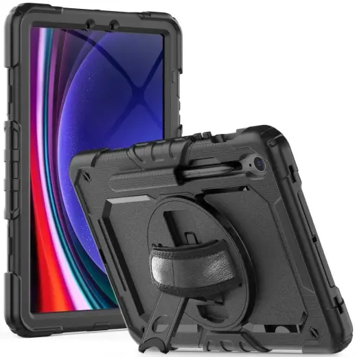 Tech-Protect Solid360 case for Samsung Galaxy Tab S9 FE 10.9" X510 | X516B - black