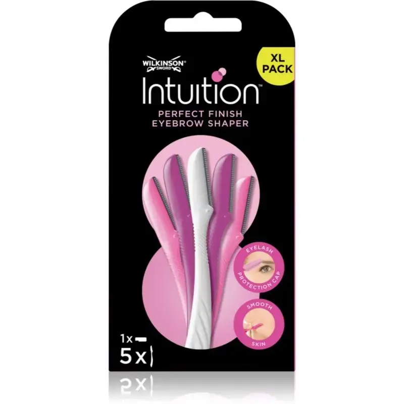 Wilkinson Sword Intuition Perfect Finish Eyebrow Razor 5 Piece
