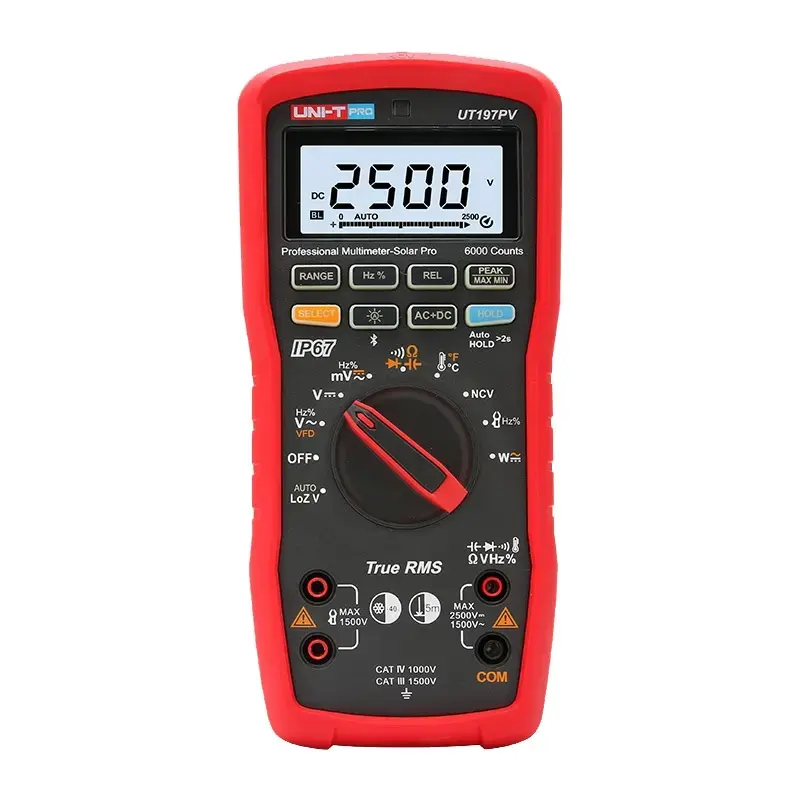 Multimeter-Solar Pro, 2,5kV DC, 1kV