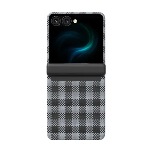 Benks Magnetic Armor Vichy Spin Kevlar Case 1000D (BK48) for Samsung Galaxy Z Flip 7 black