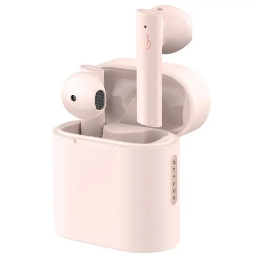 Haylou T33 Moripods wireless headsets with microphone (MMEF2ZM|A) pink