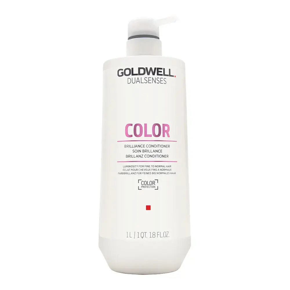 Goldwell Dual Senses Color Brilliance Conditioner 1000Ml in Clear