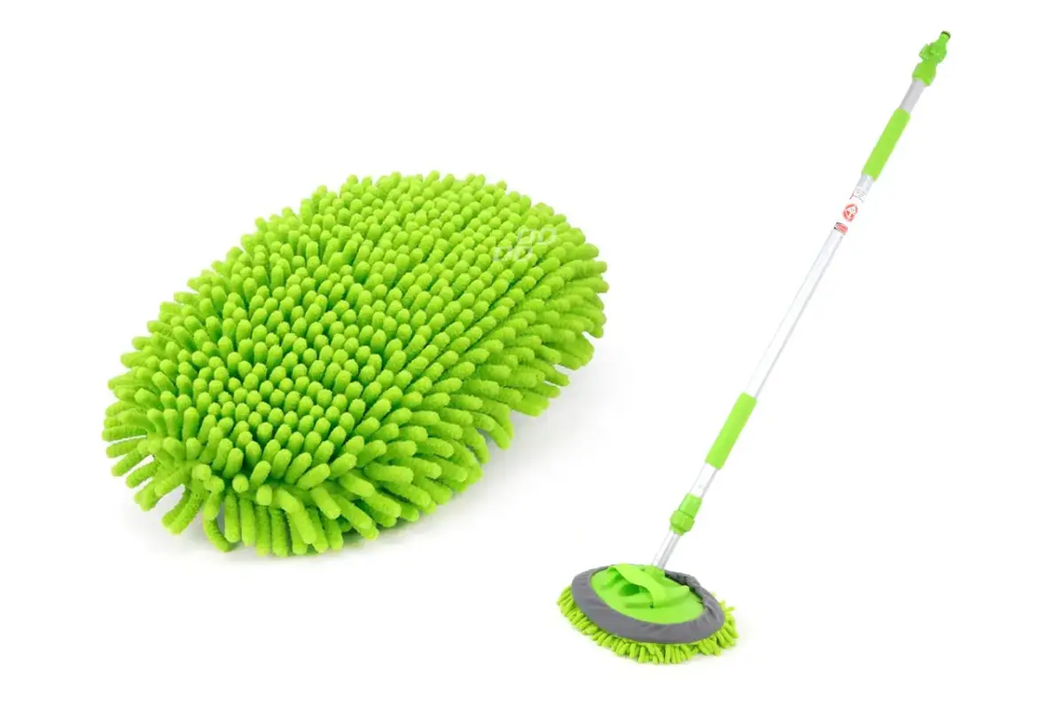 Microfiber telescopic wash brush 145-247cm AMIO-02399