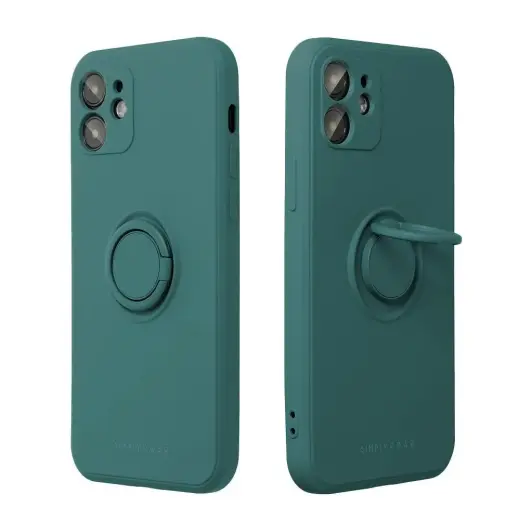 ROAR AMBER CASE maciņš ar statīvu telefonam iPhone 17 zaļš