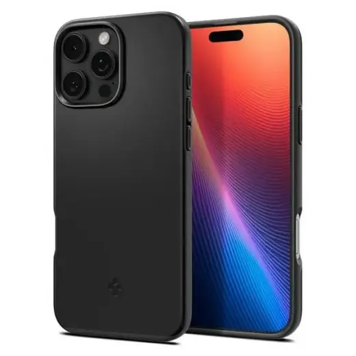 Spigen Thin Fit Mag iPhone 16 Pro Magsafe czarny|black ACS08106