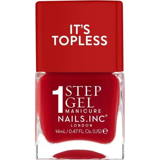 Nails.Inc, Smalto per Unghie, - Nail Polish It's Topless (Nail Polish) 14 Ml - Shade: Kendall (Smalto)