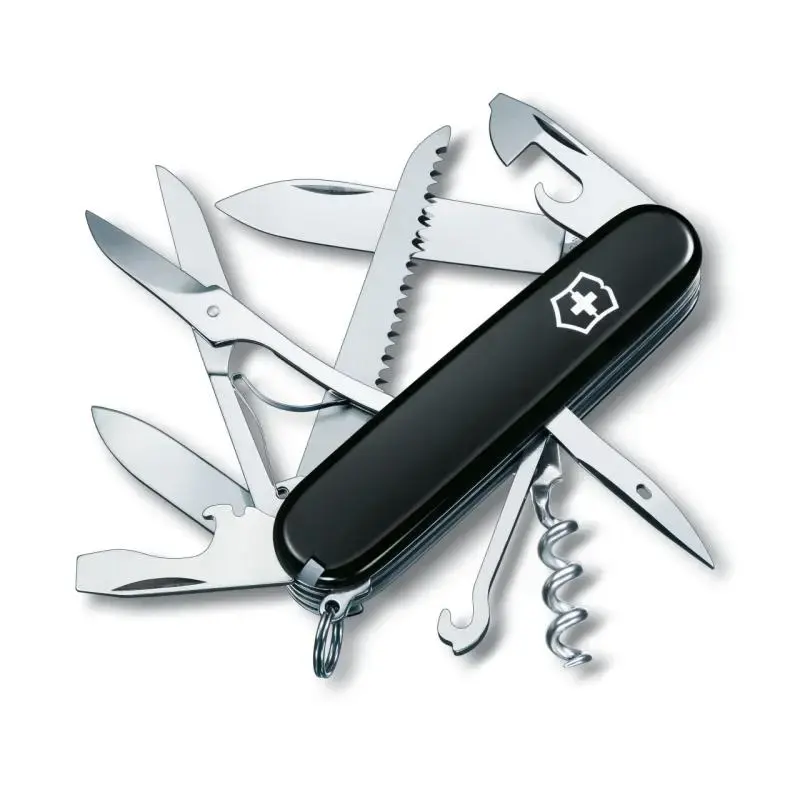 Victorinox Huntsman Swiss Army Knife black Schwarz V-1 37 V1 37 Victorinox37 Victorinox 37 13 3 Victorinox3 Victorinox 3 (1.3713.3)
