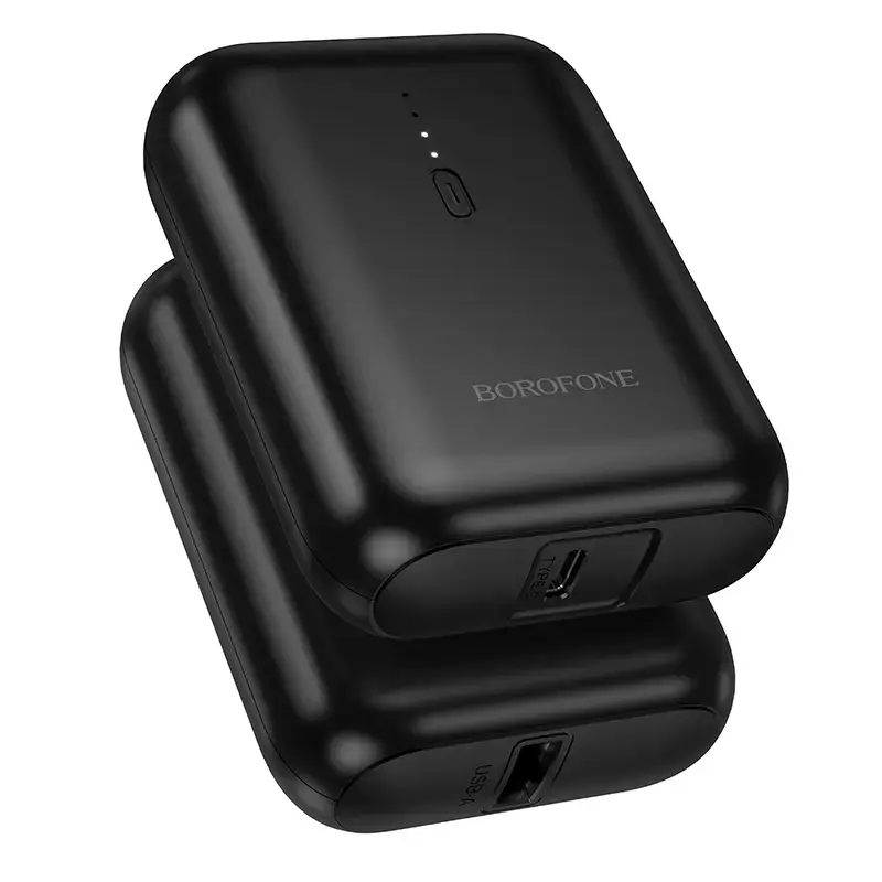 Borofone BJ81 Stability ārējais akumulators (powerbank) | 5 000 mAh | USB-A | melns