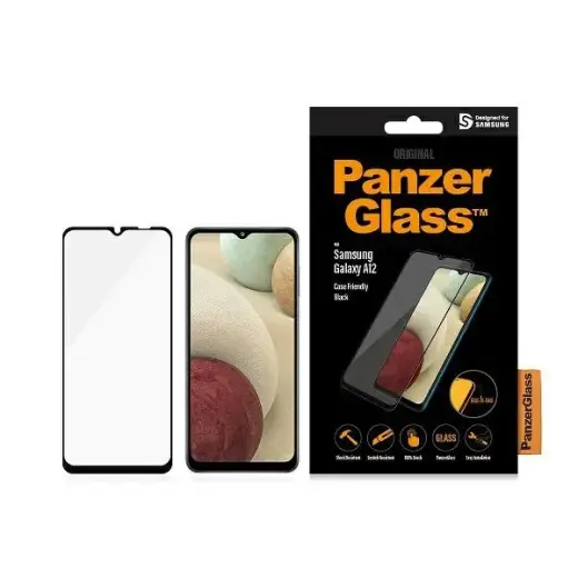 PanzerGlass Pro E2E Regular tempered glass for phone Galaxy A12 (A125)