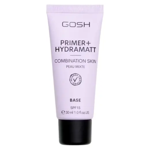 Gosh, Primer+, Matte, Liquid Primer, SPF15, 007, 30 ml