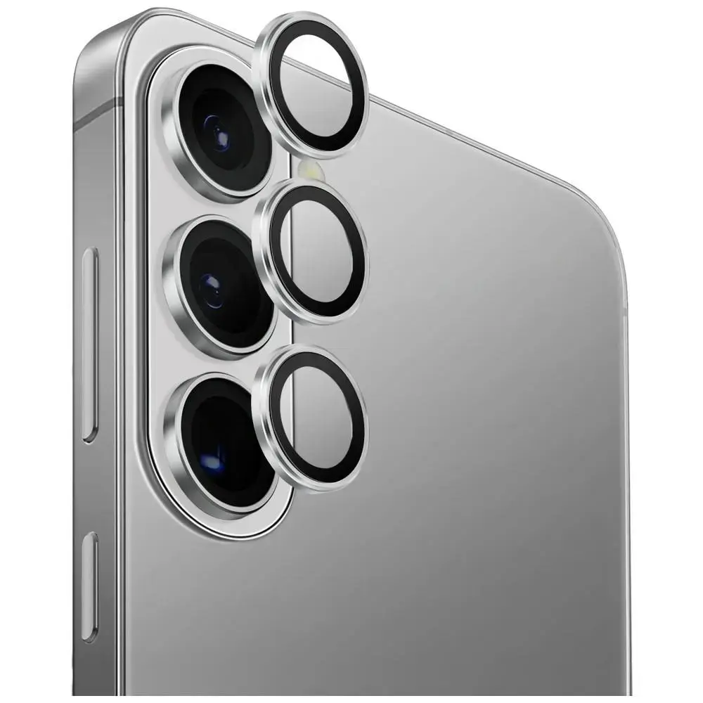 Glass for Camera UNIQ Optix Aluminium Camera Lens for Samsung Galaxy S26 / S26 Plus silver