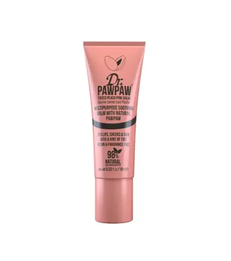 Dr. PawPaw, Multipurpose, Lip & Cheek Balm 2-In-1, Pink Peach, 10 ml