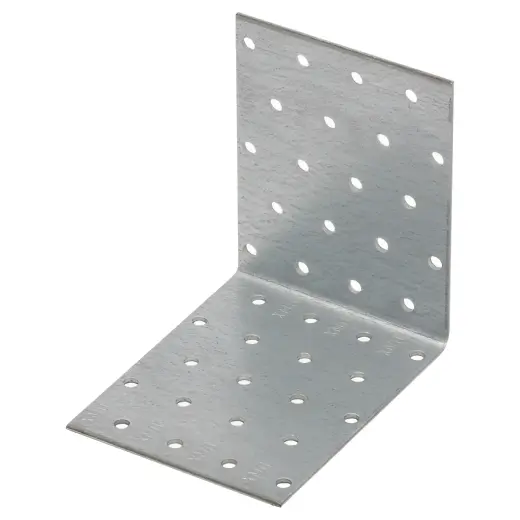 Angle bracket KM12 100x100x80x2mm, wide corner mounting
