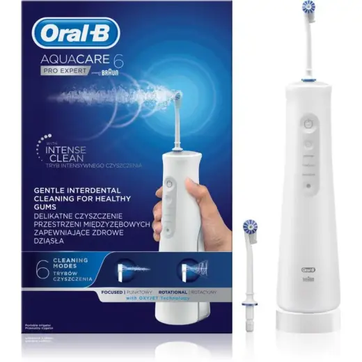Oral B Aquacare 6 Pro Expert Oral Shower 1 Pc