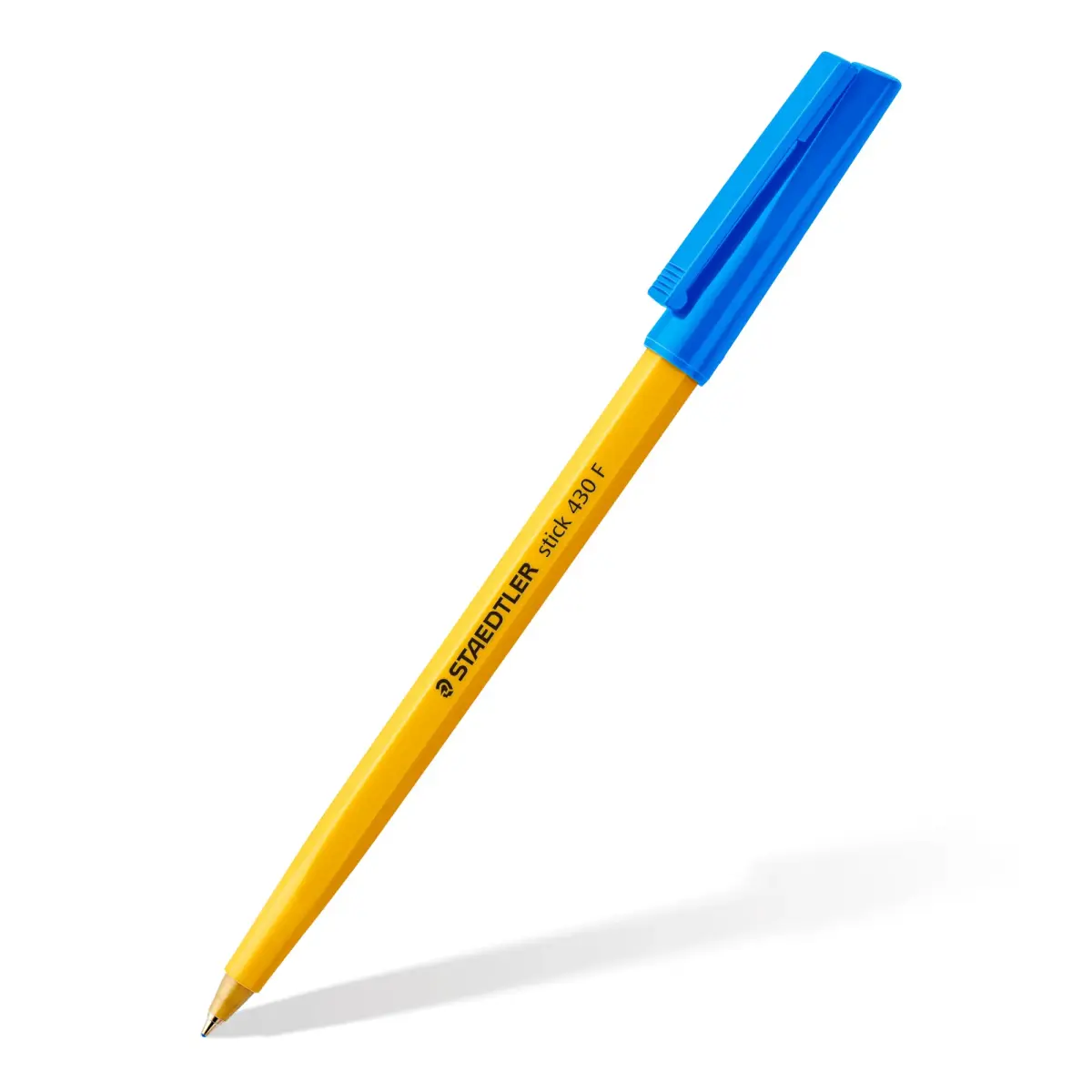 Lodīšu pildspalva STAEDTLER STICK 430F 0.7mm zila