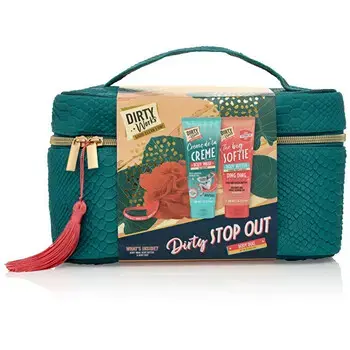 Dirty Stop Out Set - Body Care Gift Set in a Cosmetic Bag.