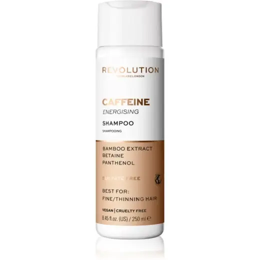 Revolution Haircare, Caffeine, Hair Shampoo, Gentle Cleansing, 250 ml
