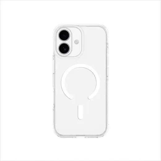 AmazingThing Titan Pro case for iPhone 17 compatible with MagSafe - transparent
