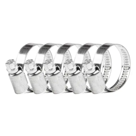 Screw clamp 5 pcs 16–27 mm/9 mm W2 AMIO-04582
