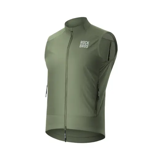 Rockbros YDMJ003 Spring/Autumn Windproof Vest Size XL - Green