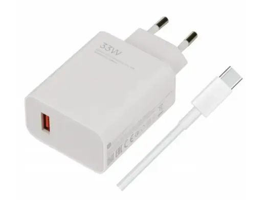 Xiaomi MDY-16-EF tīkla lādētājs | 33W | USB-A | USB-C | balts (OEM)