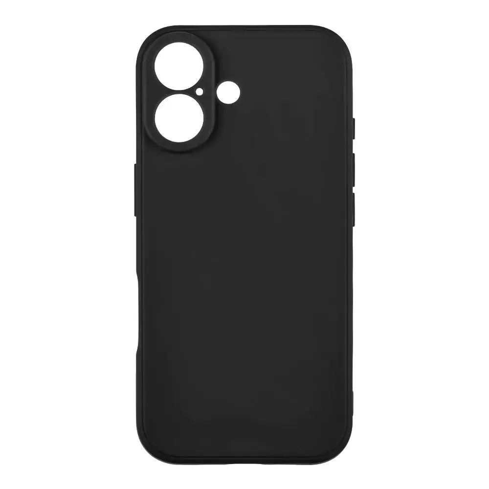 OBAL:ME Matte TPU Cover maciņš telefonam iPhone 17 melns