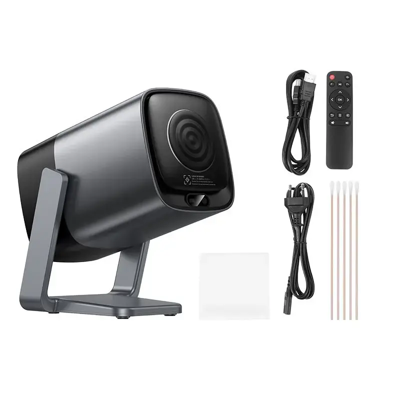 Hoco Full HD Projector Android Wi-Fi Bluetooth 1080P DT7 Metallic Gray