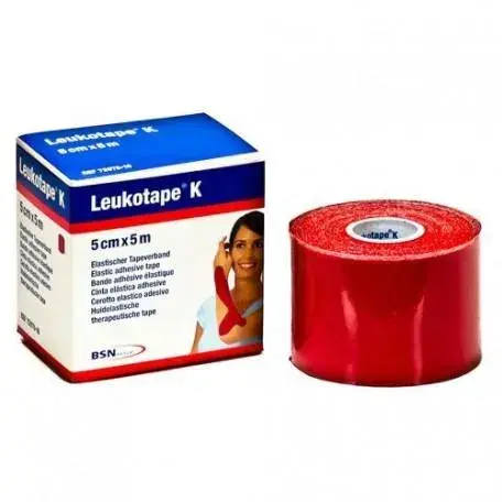 BSN MEDICAL Leukotape K Red Elastic