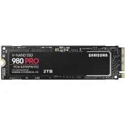 Samsung 980 PRO MZ-V8P2T0BW - solid state drive - 2 TB - PCI Express 4.0 x4 (NVMe) -