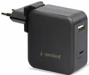 Gembird Universal 60W USB Type-C PD Laptop charger