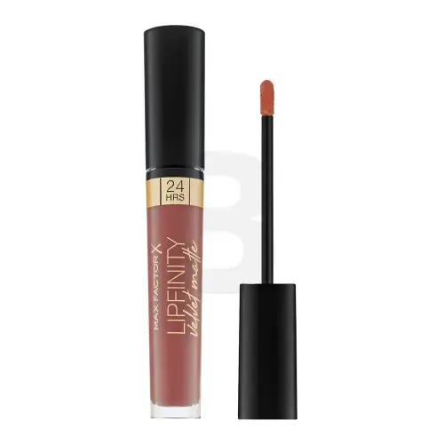 Max Factor Lipfinity Velvet Matte 045 Posh Pink šķidrā lūpu krāsa matētam efektam