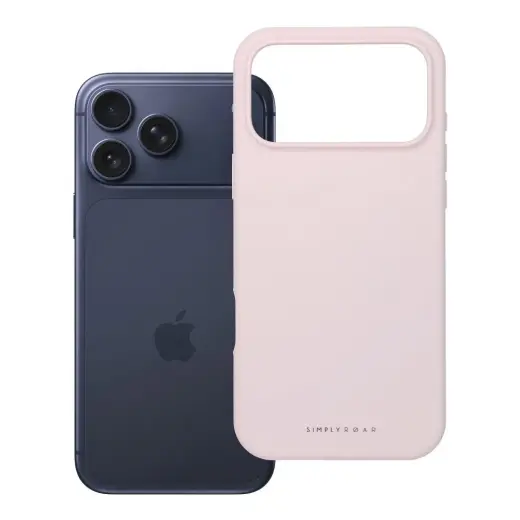 ROAR CLOUD SKIN telefono dėklas iPhone 17 Pro Max rožinis