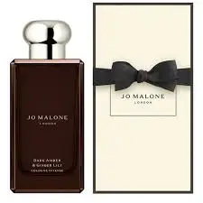 Jo Malone London Unisex Dark Amber & Ginger Lily EDC Spray 3.4 oz