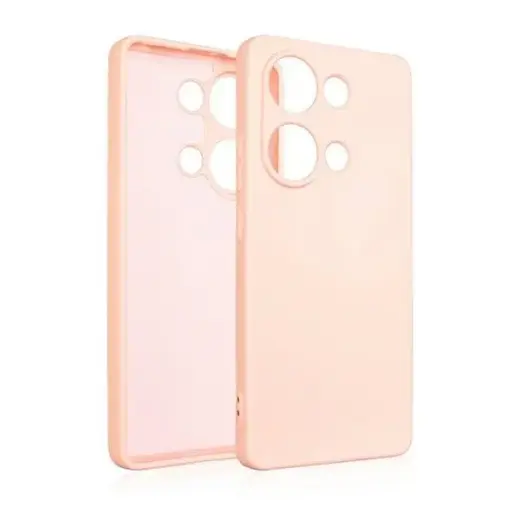 Beline Silicone Case Poco M6 Pro 4g Rose Gold