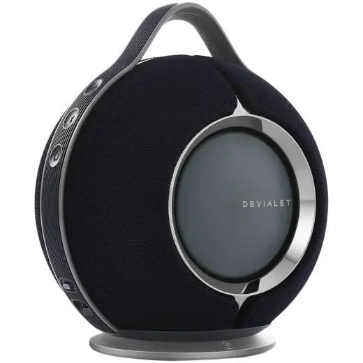 Devialet Mania Deep Black with dock