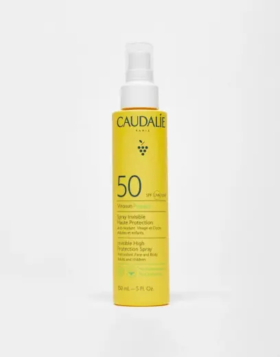 Caudalie Vinosun High Protection Spray SPF50 - 150ml - with Vitamin E & Antioxidants - Face the Future