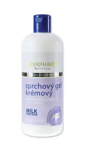 Vivapharm Creamy Shower Gel with Goat's Milk - 400 Ml