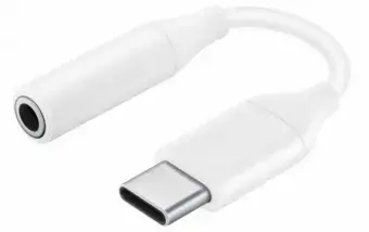 Samsung EE-UC10JUWEGWW 3.5 mm to USB-C Audio Adapter for phones White (EU Blister)