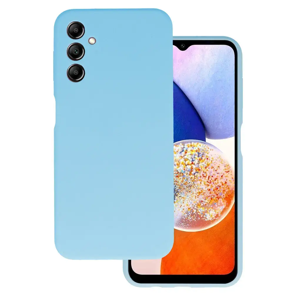 Silicone Lite Case for Samsung Galaxy A14 4G/5G light blue