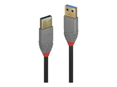 Lindy Anthra Line - USB cable - USB Type A to USB Type A - 5 m