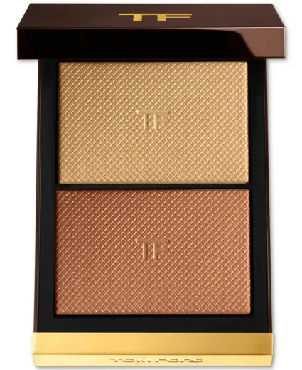 Tom Ford, Shade And Illuminate Tanlight Duo Highlighter, Luminosity, Blush Highlighter Compact, 2, 12 g