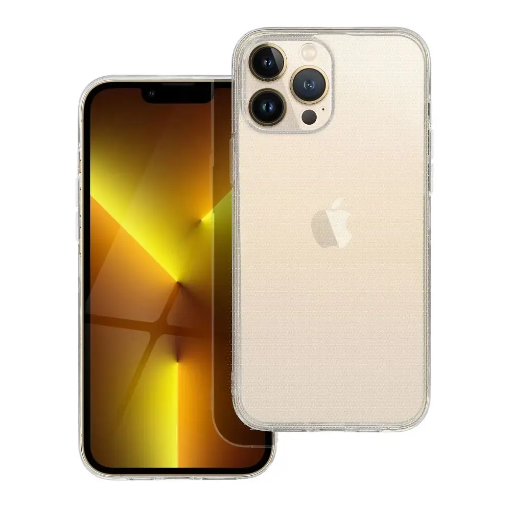CLEAR 2 mm maciņš telefonam iPhone 13 Pro Max caurspīdīgs