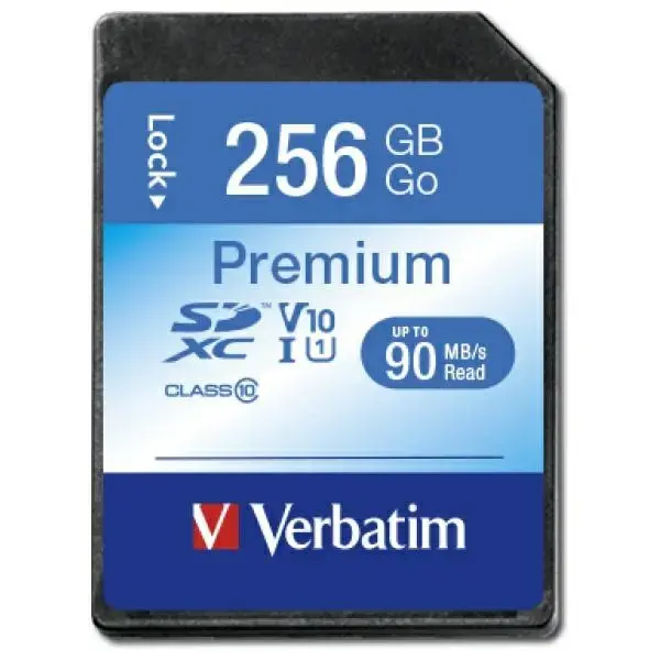 Verbatim Premium U1 Card SDXC 256GB