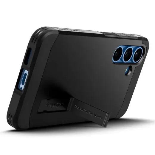 Spigen Tough Armor MagSafe telefona maciņš Samsung Galaxy S25 melns